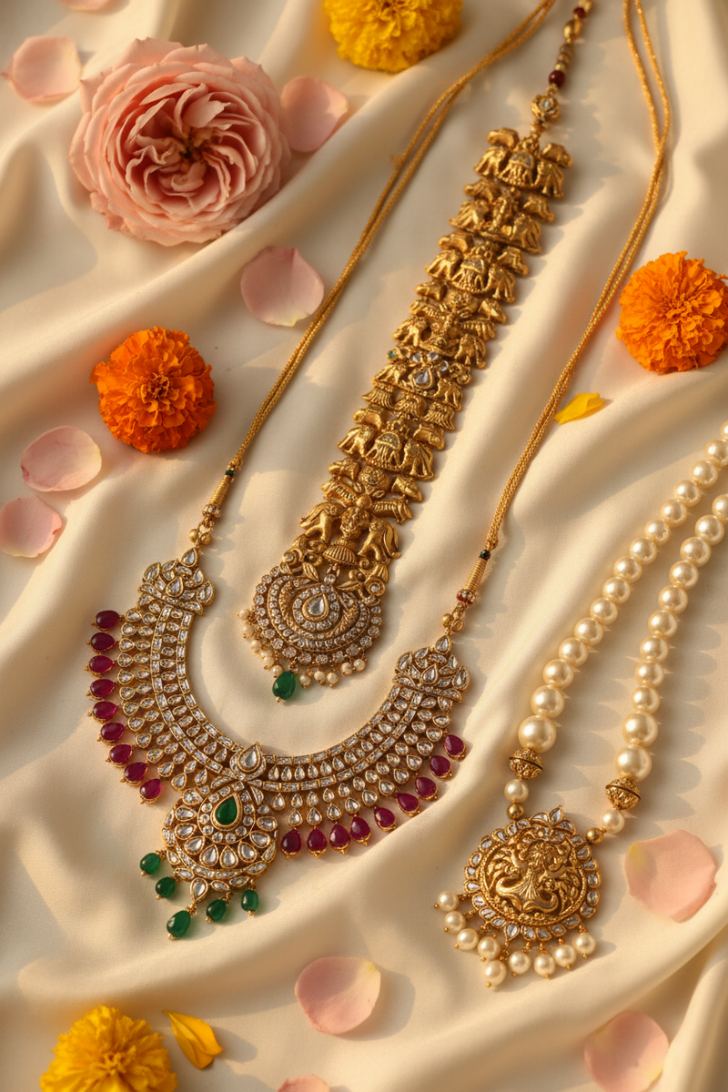 Necklace & Haarams