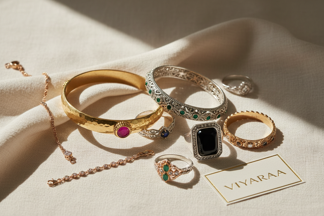 VIYARAA Wristwear | VIYARAA Rings collection 